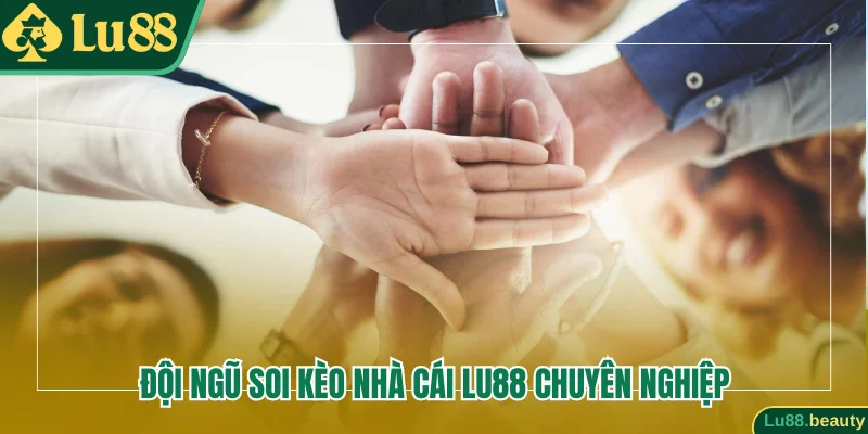 Đội ngũ soi kèo nhà cái LU88 chuyên nghiệp